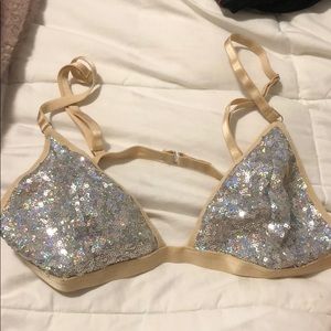 F21 SEQUIN bralette